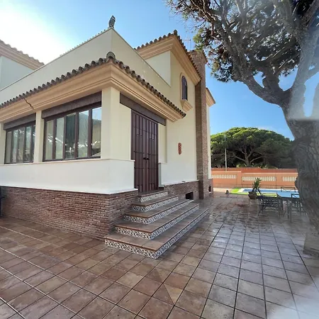 Villa En Playa La Barrosa Chiclana de la Frontera Buitenkant foto